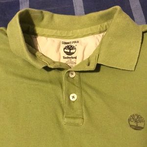 Timberland Olive Green Summit Polo shirt